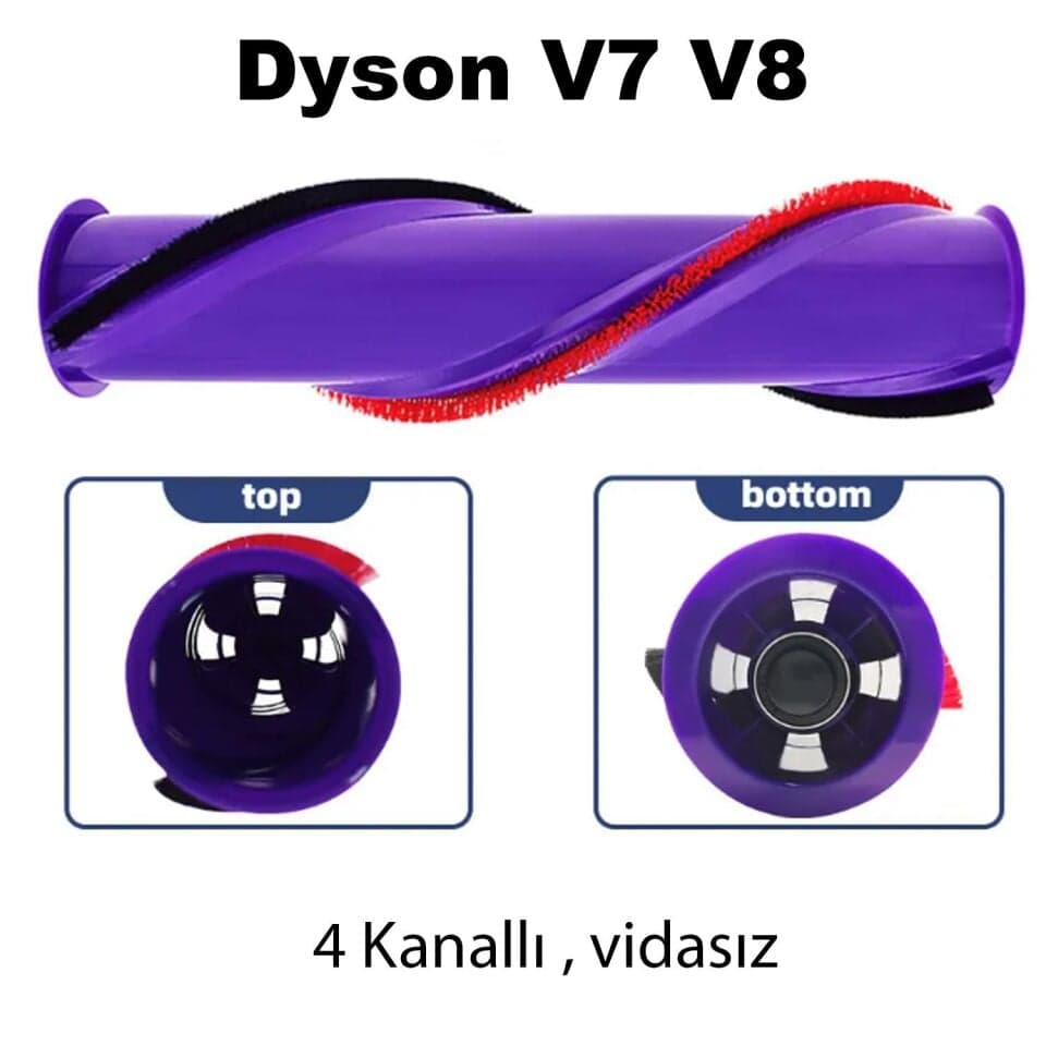 Dyson V8 ile Uyumlu Rulo Fırça
